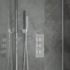 Square Handset & Concealed Inlet & Hose Ribble