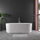 1700 x 750mm Fluted Bath Linnea