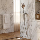 Round Handset & Concealed Inlet Multi-Function Tweed