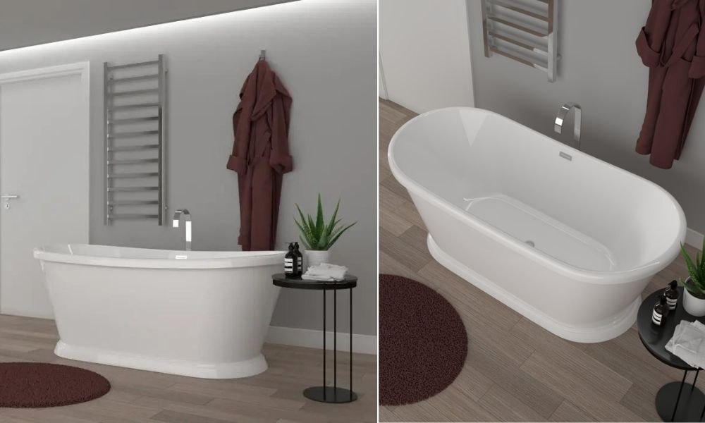 Chester Traditional Freestanding Boat Bath