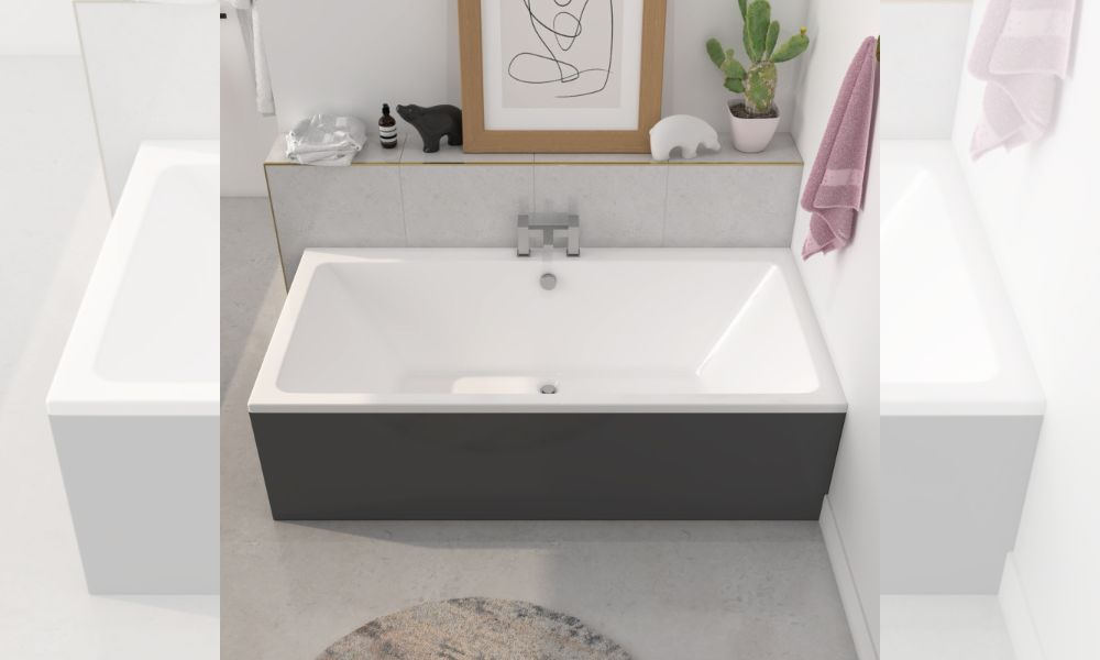 Vernwy 1600 x 800mm Double-Ended Bath