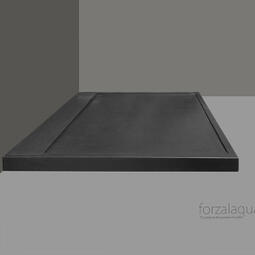 limestone black shower tray