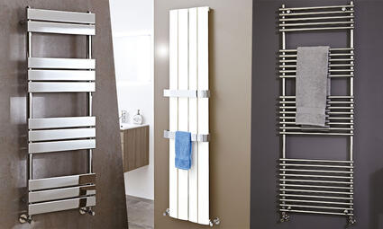 Heated Towel Rails Warm The Coldest of Bathrooms.