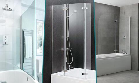 Fixed and Hinged Bath Shower Screens