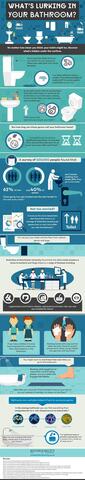 Interesting infographic on bathroom germs