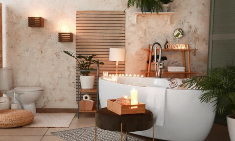 Create the Right Ambience in the Bathroom With Candles
