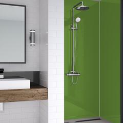 Product image for Wetwall Shower Panels Acrylic Olive Grove Matt or Gloss Finish Various Sizes