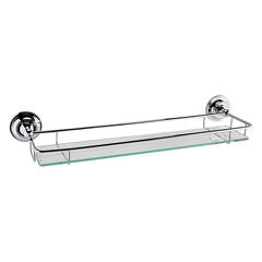 bayswater victrion chrome gallery shelf