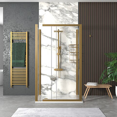 odessa gold 1200 slider three sided shower cubicle