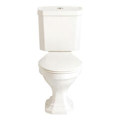 Granley Traditional Design Pan Close Coupled Toilet and Deco Cistern Easy to Install