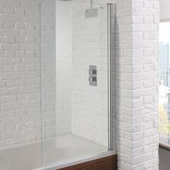 Product image for Single Bath Screen 800 6Mm
