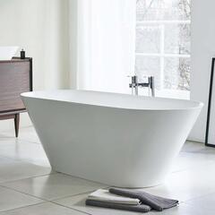 Sontuoso Contemporary Freestanding White Bath