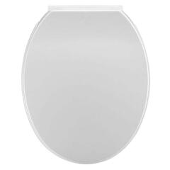 White Standard Round Soft Close Quick Release Toilet Seat