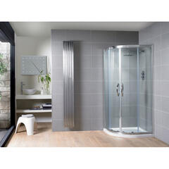 AQuadart Venturi 8 Double Door Quadrant Shower Enclosure High Quality Stylish Bathroom Accessory