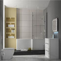 Extra Product Image For Patello 60 White L Shaped Shower Bath Suite 1