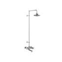 Tay Thermostatic Bath Shower Mixer Wall Mounted with Swivel Shower Arm (6 inch shower)