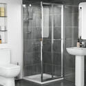 Extra Product Image For Radiant Reduced Height Shower Door Bifold 1