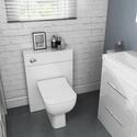 White Bathroom Shower Suite 