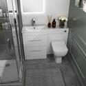 Vanity Unit with 2 draws and Back to wall Toilet