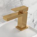 Side view for BC Gold Basin Tap with Single Lever