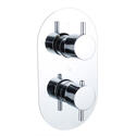 Extra Product Image For Tweed Round Shower Valve Twin Way 1