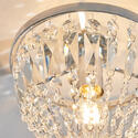 Decorative Flush Ceiling Light: 1 Bulb