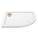 Stone Resin Quadrant Tray 900 x 900 with Optional Gold Waste