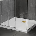 Stone Resin Square Tray 800 x 800 with Optional Gold Waste 