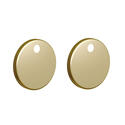 Pair of Toilet Seat Hinge Cover Plates
