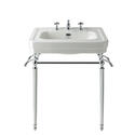 bayswater victrion 640 basin with Ornate washstand and optional towel rail