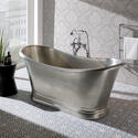 bc designs 1500 copper boat bath with inner tin & outer tin