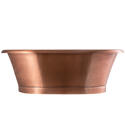 bc designs copper countertop basin 530mm with inner antique copper & outer antique copper