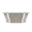bc designs copper countertop basin 530mm with inner tin & outer tin
