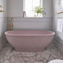 bc designs casini 1700 satin rose freestanding bath