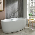 bc designs tamorina 1600 white freestanding bath
