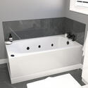 petite black hydro therapy straight bath with black jets 1400x700