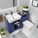 oliver black 1200 navy blue furniture suite