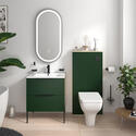 alani 600 cloakroom suite floor toilet green
