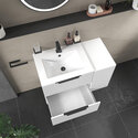 sonix white 900 wall vanity unit fluted
