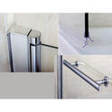 Extra Product Image For 1400 X 800 Single Shower Bath Screen With Towel Rail 3