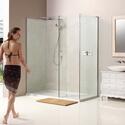 Extra Product Image For Matki Boutique, Walk In Shower Enclosure With Side Panel And Tray (1500Mm X 800Mm) 1