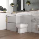 Ashford 800 Grey Basin Unit BTW Toilet