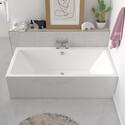Extra Product Image For Vernwy Double Ended Bath Pearl Grey 1