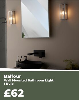 Wall-mounted Bathroom Light