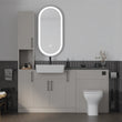 Oliver 1700 Cashmere Shaker Fitted Furniture Combination with Tall Boy