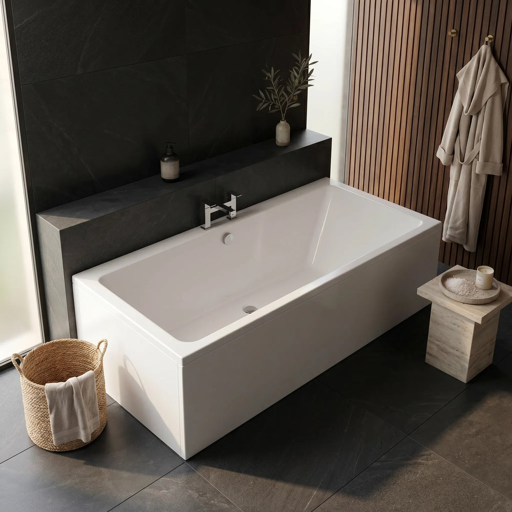 1600 x 800mm Double Ended Bath Vernwy