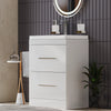 Form 600mm Freestanding White Gloss Vanity Unit with Tap