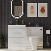 Form 1200mm Bathroom Vanity White Furniture Set