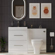 Form 1200mm Bathroom Vanity White Furniture Set