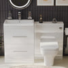 Form 1200mm Bathroom Vanity White Furniture Set